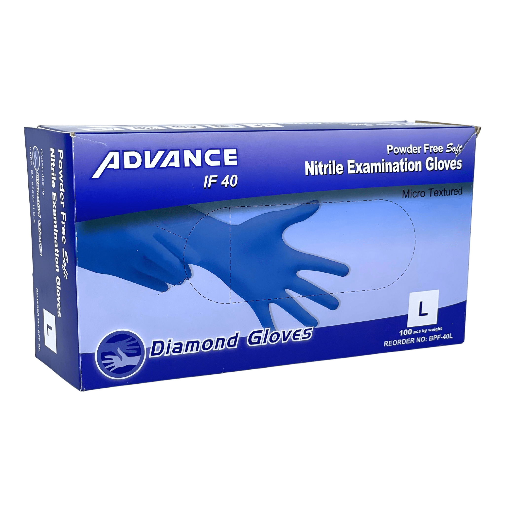 Guantes de nitrilo 4 mil desechables sin talco 100 guantes por caja – Lobo  Products, Inc.