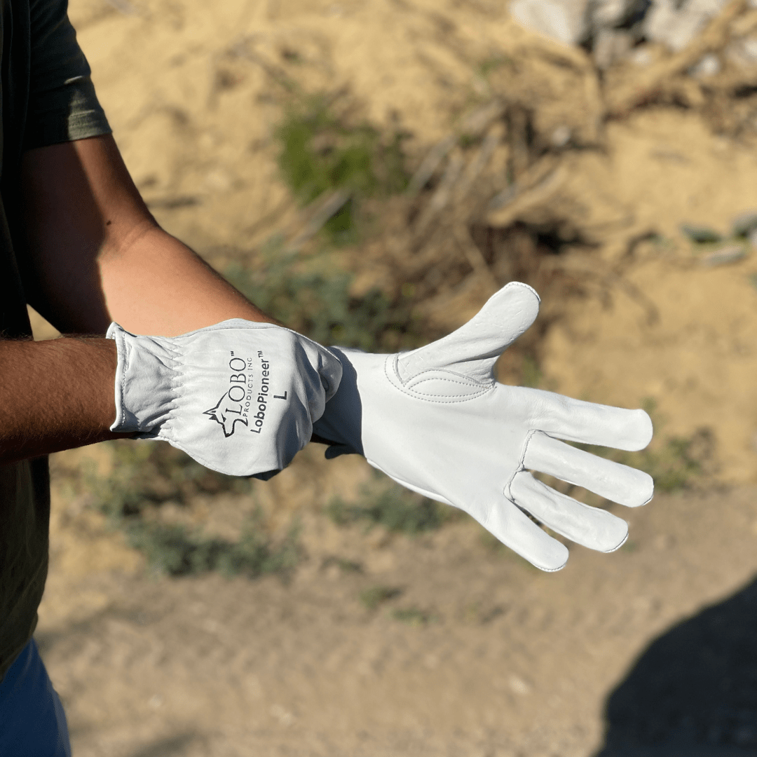 LoboPioneer™ Series Cowhide Driver Gloves - Pair