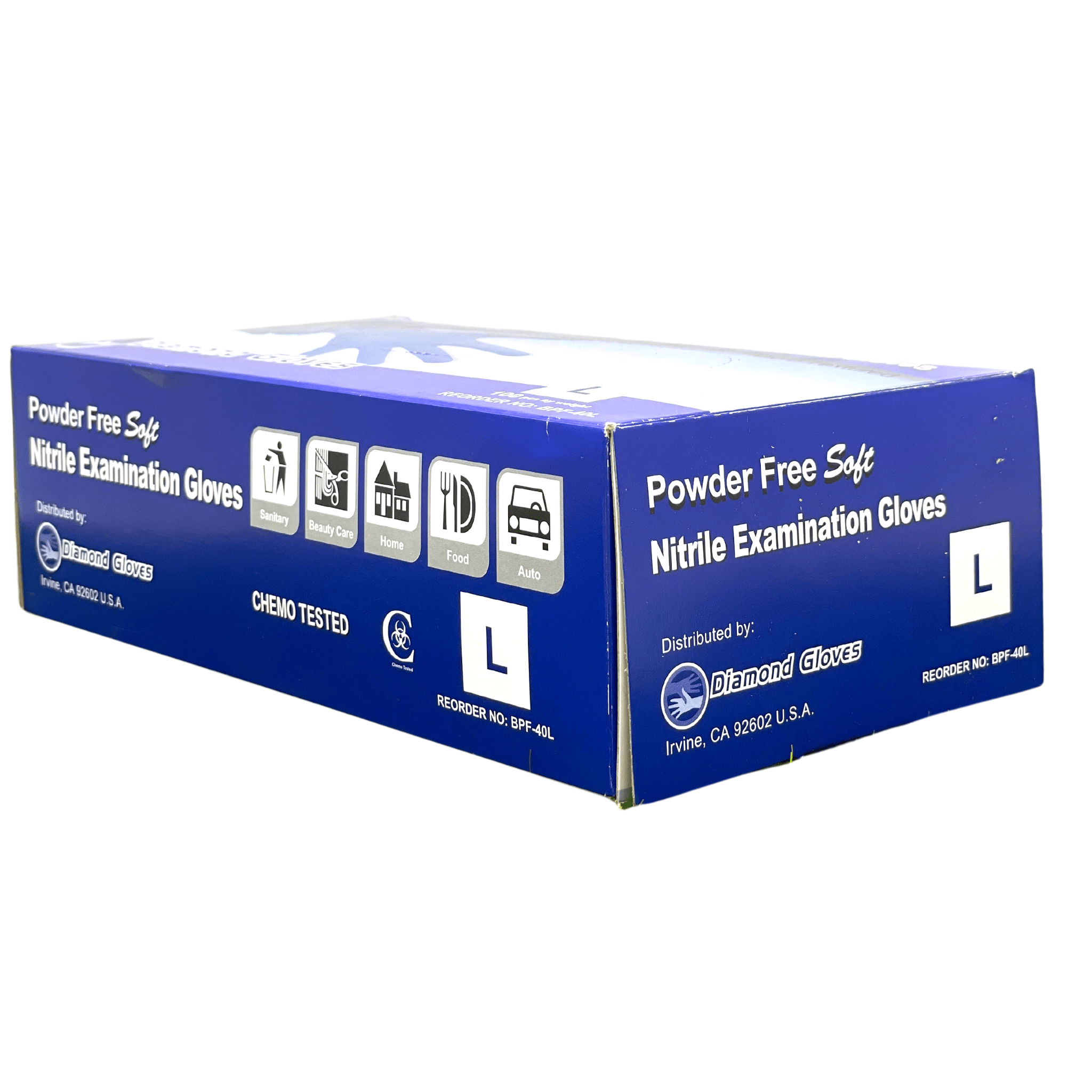 Guante de Nitrilo XL caja 100 unids - Simmedical
