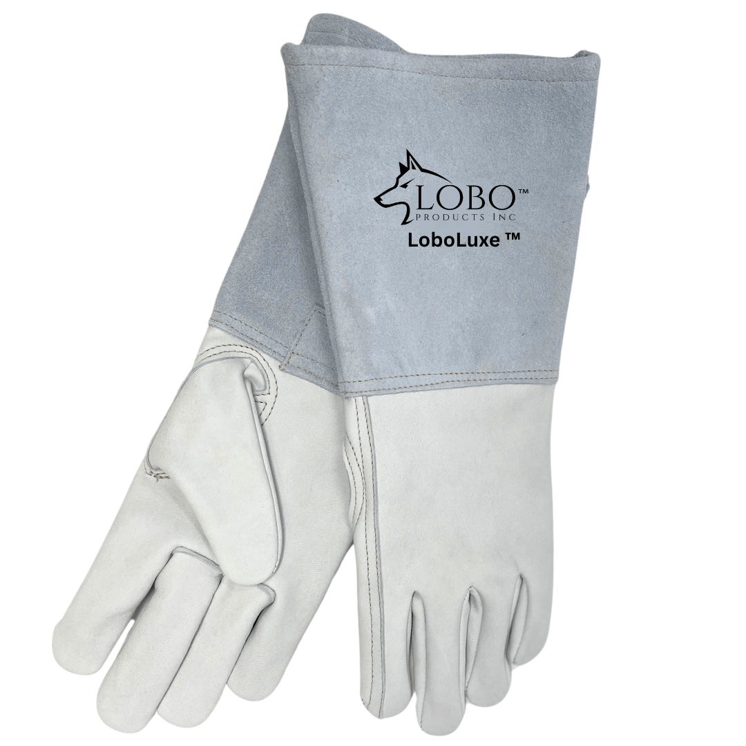 LoboLuxe™ Series Long Cuff Goatskin Gloves - Pair