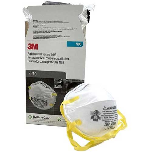 3M Particulate Respirator 8210 - N95 - Pack of 20