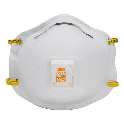 3M Particulate Respirator 8511 - N95 - Pack of 10