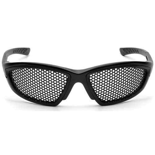 Gafas de Seguridad Malla Metálica Negra - Trifecta - Pyramex SB74WMD