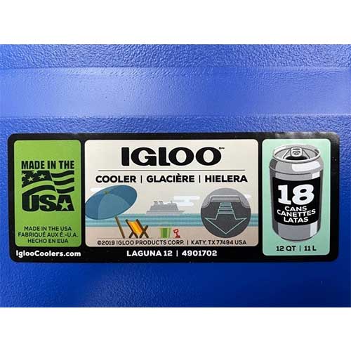 Igloo 12 qt. Hard Sided Ice Chest Personal Cooler