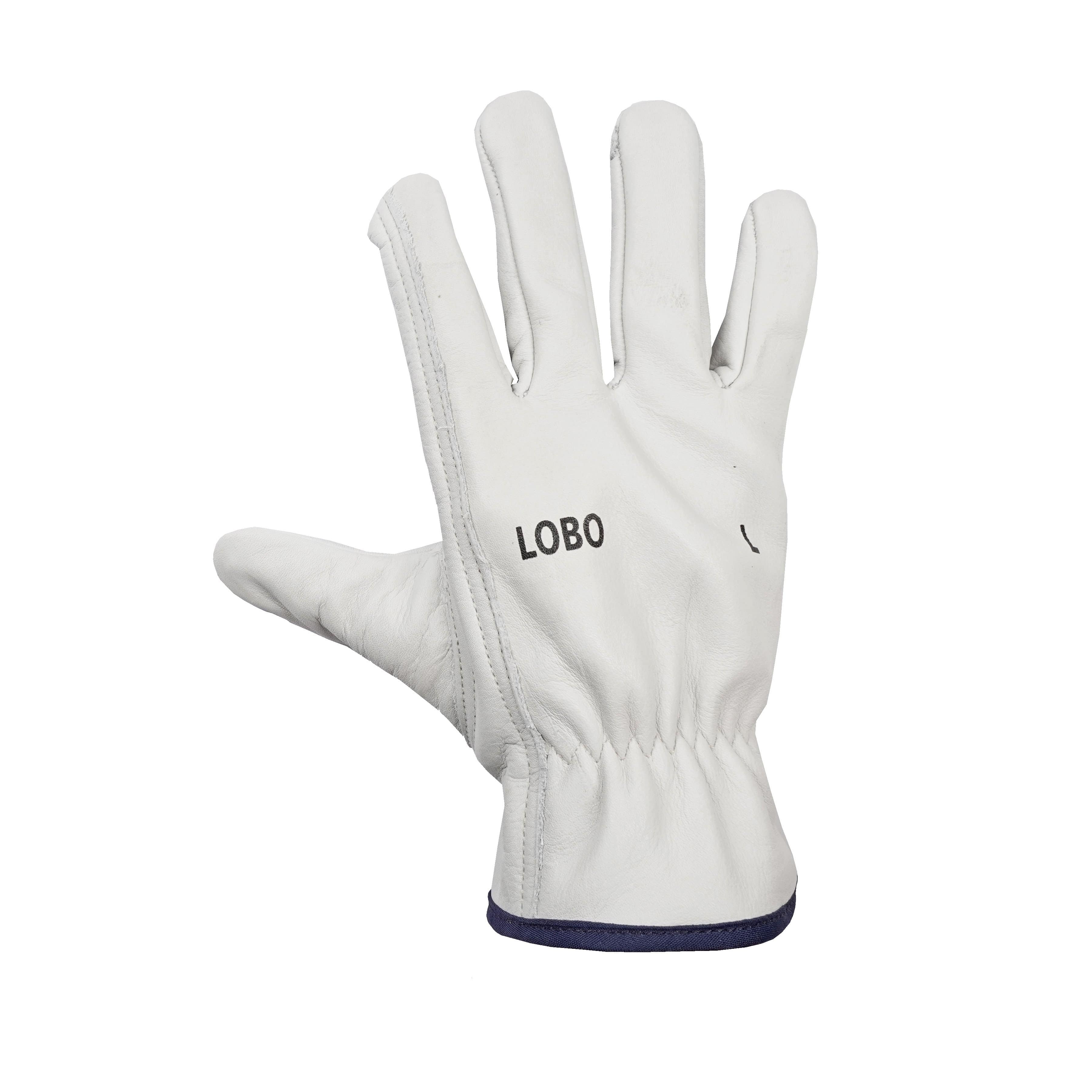 Leather Driver Gloves (Lobo) - Cowhide Leather