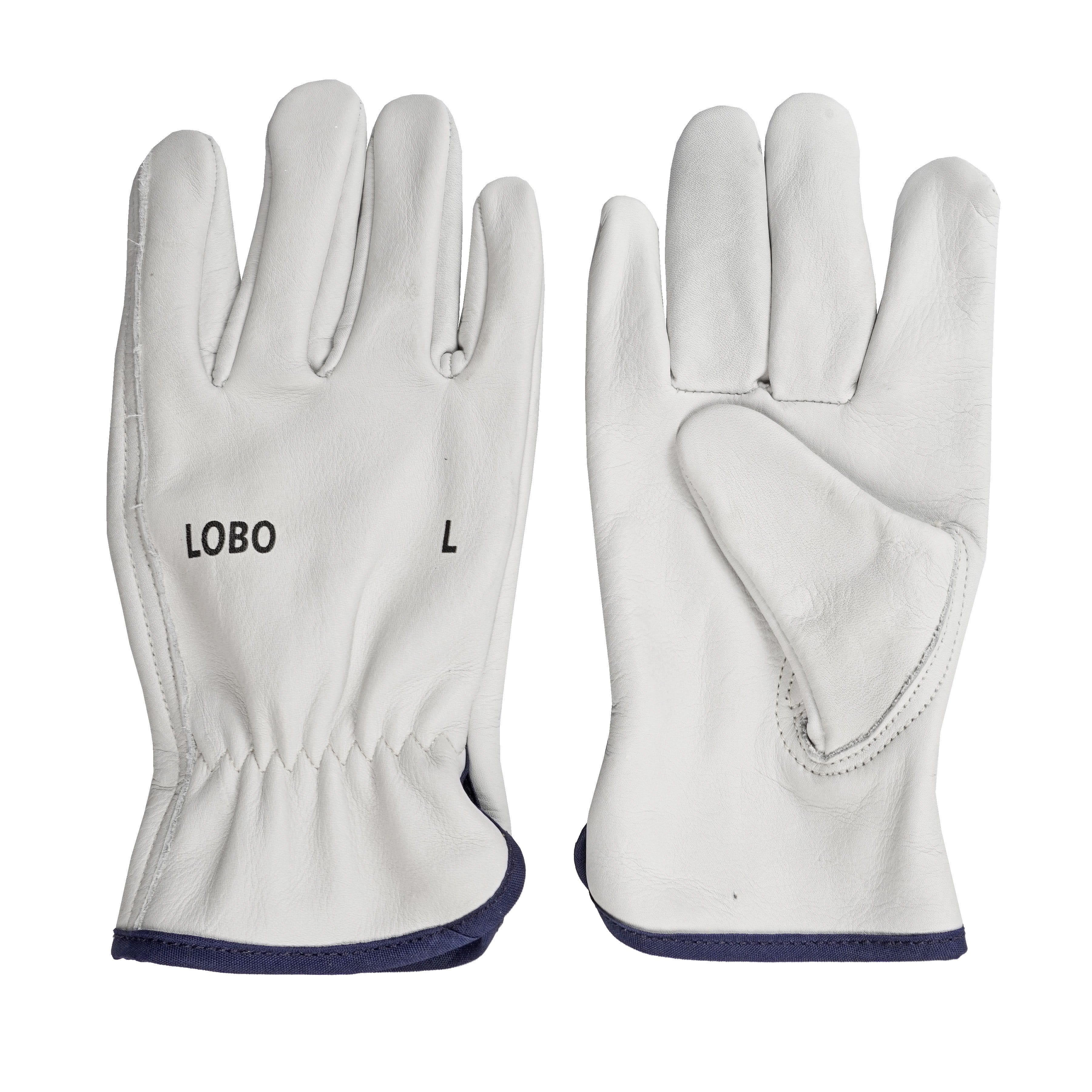 Leather Driver Gloves (Lobo) - Cowhide Leather